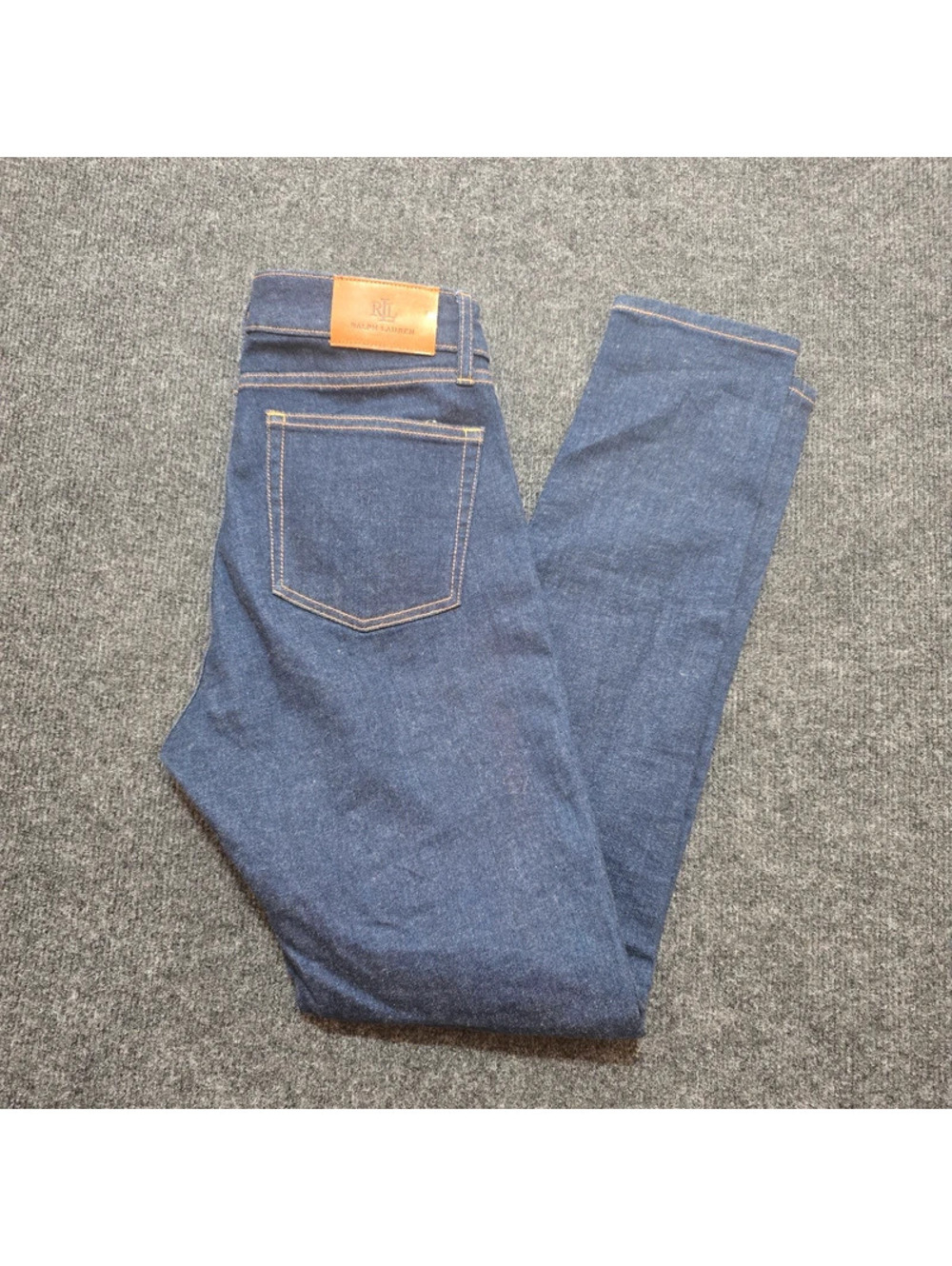 Lauren Ralph Lauren Women’s Jeans Size 4 Dark Wash Denim Classic Fit 5‑Pocket